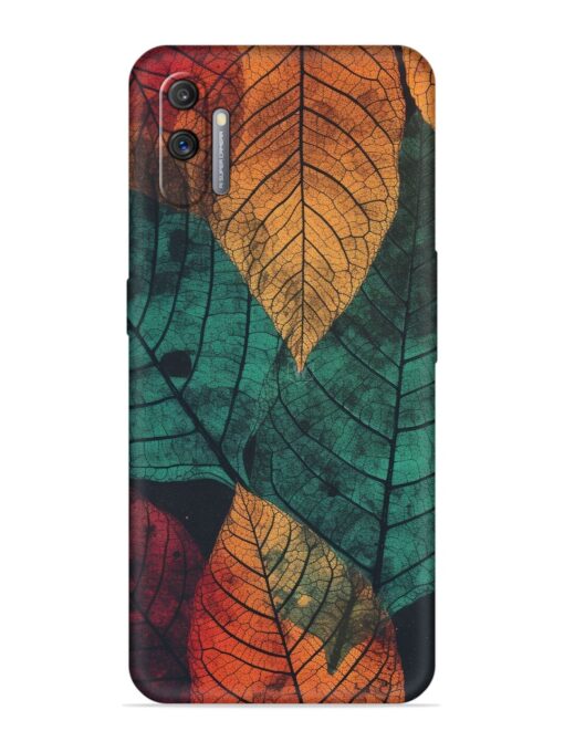 Leaves Artwork Embossed Soft Silicone Case for Realme C3 Zapvi