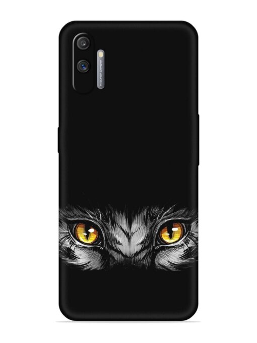 Scary Eye Embossed Soft Silicone Case for Realme C3 Zapvi