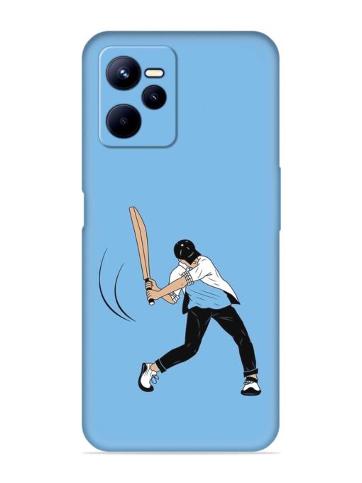 Cricket Gully Boy Embossed Soft Silicone Case for Realme C35 Zapvi