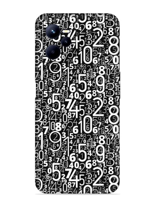 Many Numbers Different Embossed Soft Silicone Case for Realme C35 Zapvi