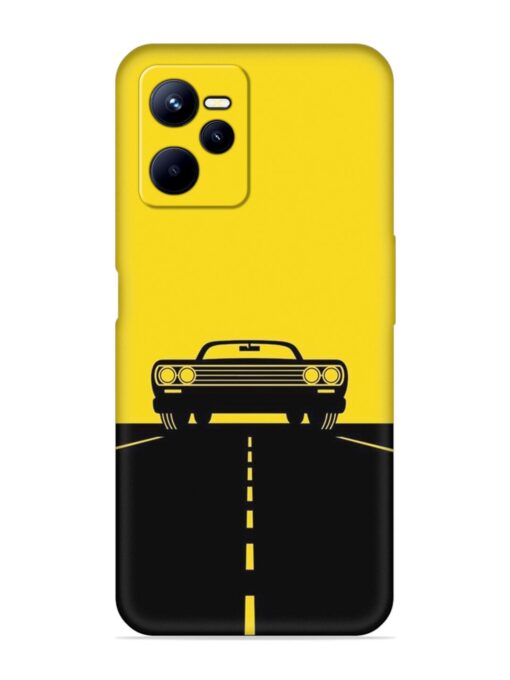 Classic Car Embossed Soft Silicone Case for Realme C35 Zapvi