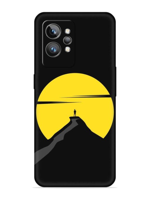 Black Ultra Vector Embossed Soft Silicone Case for Realme Gt 2 Pro Zapvi