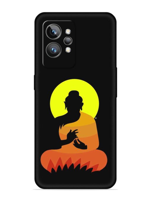 Buddha Art Black Embossed Soft Silicone Case for Realme Gt 2 Pro Zapvi