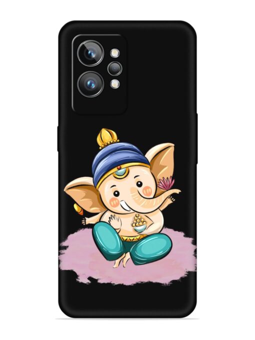 Bal Ganesh Vector Art Embossed Soft Silicone Case for Realme Gt 2 Pro Zapvi