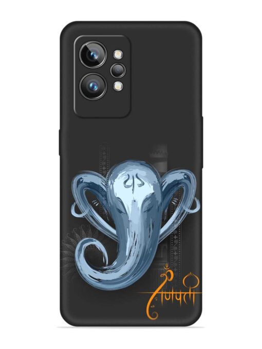 Illustration Lord Ganpati Embossed Soft Silicone Case for Realme Gt 2 Pro Zapvi