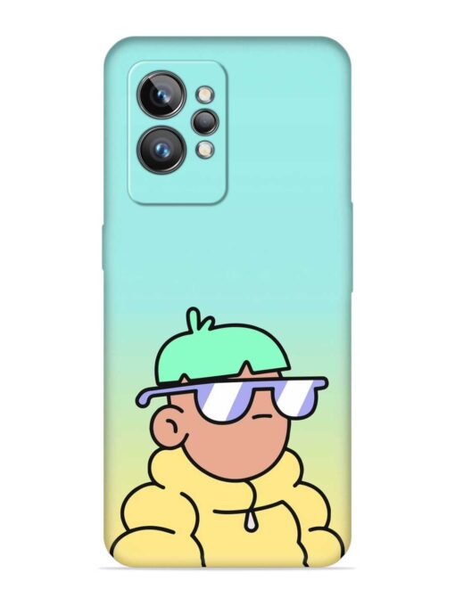 Doodles Cool Character Embossed Soft Silicone Case for Realme Gt 2 Pro Zapvi