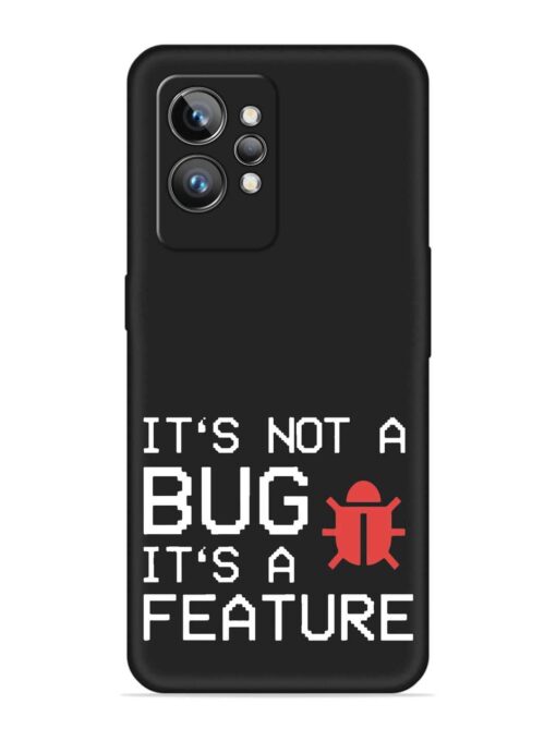 Not Bug Feature Embossed Soft Silicone Case for Realme Gt 2 Pro Zapvi