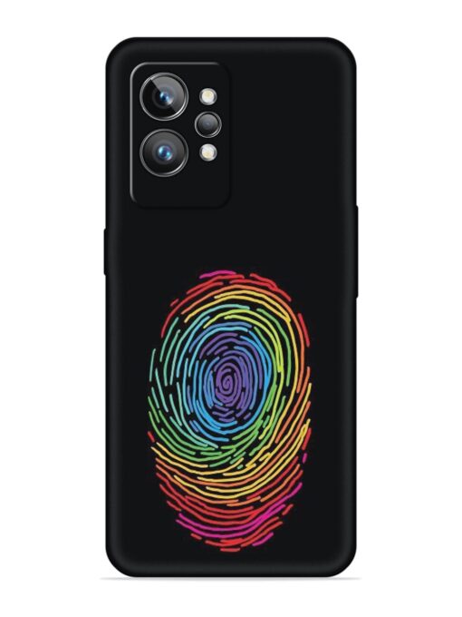 Fingerprint Of Thumb Art Embossed Soft Silicone Case for Realme Gt 2 Pro Zapvi