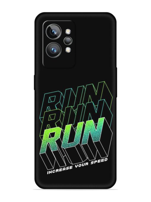 Run Embossed Soft Silicone Case for Realme Gt 2 Pro Zapvi