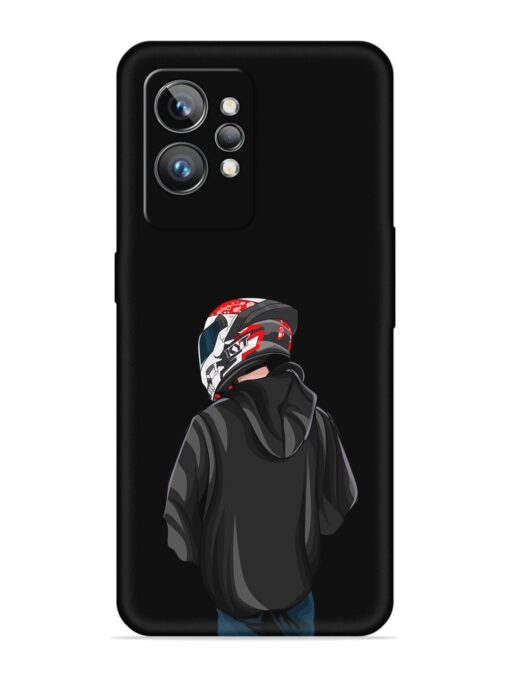 Motorcycle Rider Embossed Soft Silicone Case for Realme Gt 2 Pro Zapvi