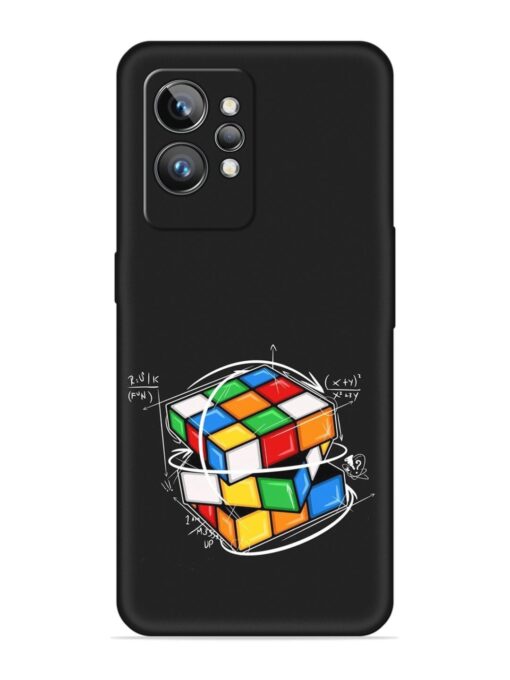 Cubik Vector Embossed Soft Silicone Case for Realme Gt 2 Pro Zapvi