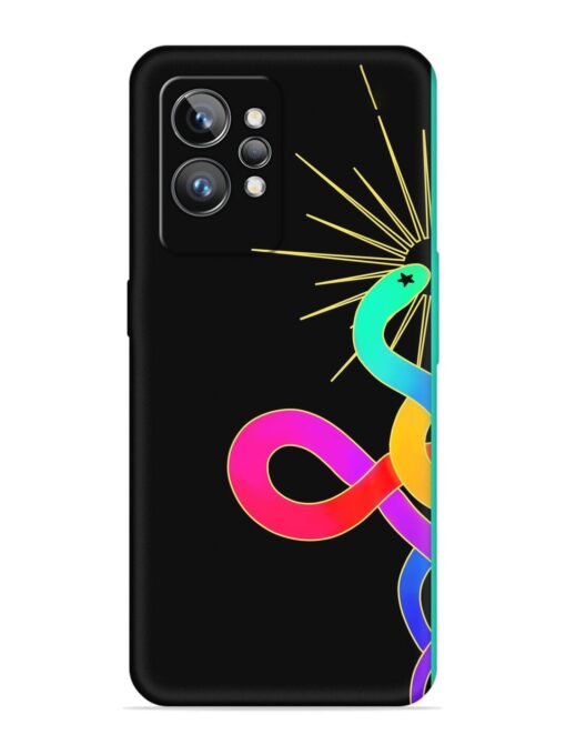 Art Geometric Abstraction Embossed Soft Silicone Case for Realme Gt 2 Pro Zapvi