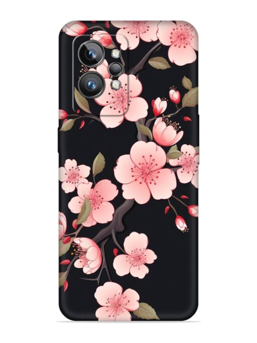 Cherry Blossom Embossed Soft Silicone Case for Realme Gt 2 Pro Zapvi