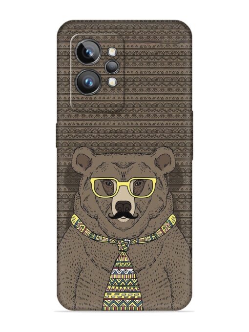 Grizzly Bear Embossed Soft Silicone Case for Realme Gt 2 Pro Zapvi