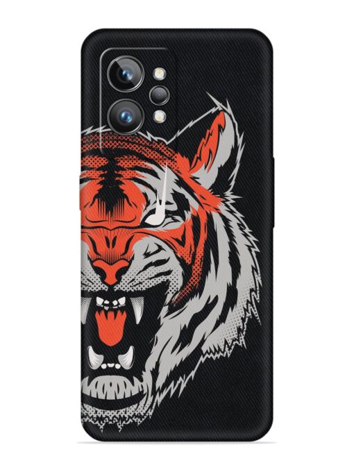 Tiger Aggression Embossed Soft Silicone Case for Realme Gt 2 Pro Zapvi