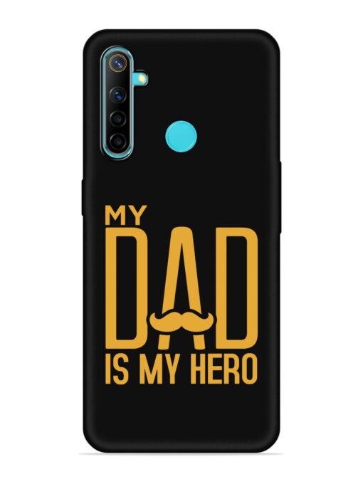 My Dad Is My Hero Embossed Soft Silicone Case for Realme Narzo 10 Zapvi