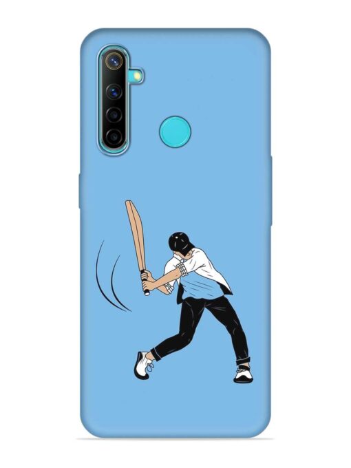 Cricket Gully Boy Embossed Soft Silicone Case for Realme Narzo 10 Zapvi