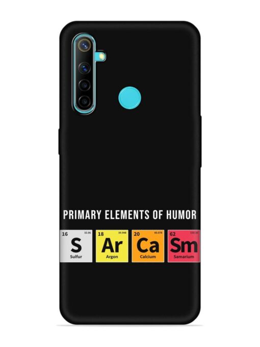 Primary Elements Humor Embossed Soft Silicone Case for Realme Narzo 10 Zapvi