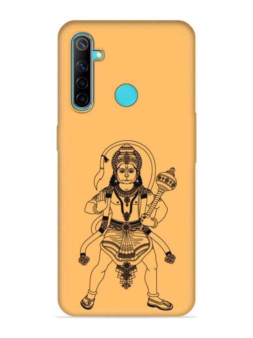 Indian God Hanuman Embossed Soft Silicone Case for Realme Narzo 10 Zapvi