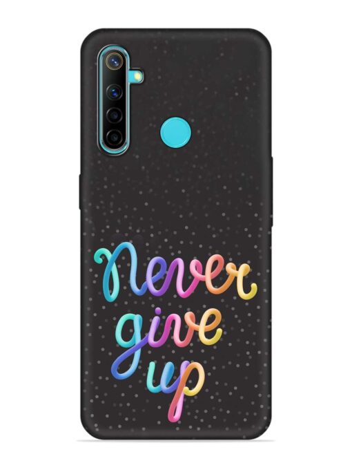 Colorful Stylized Rainbow Embossed Soft Silicone Case for Realme Narzo 10 Zapvi