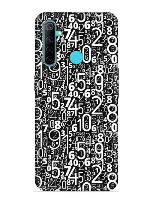 Many Numbers Different Embossed Soft Silicone Case for Realme Narzo 10 Zapvi