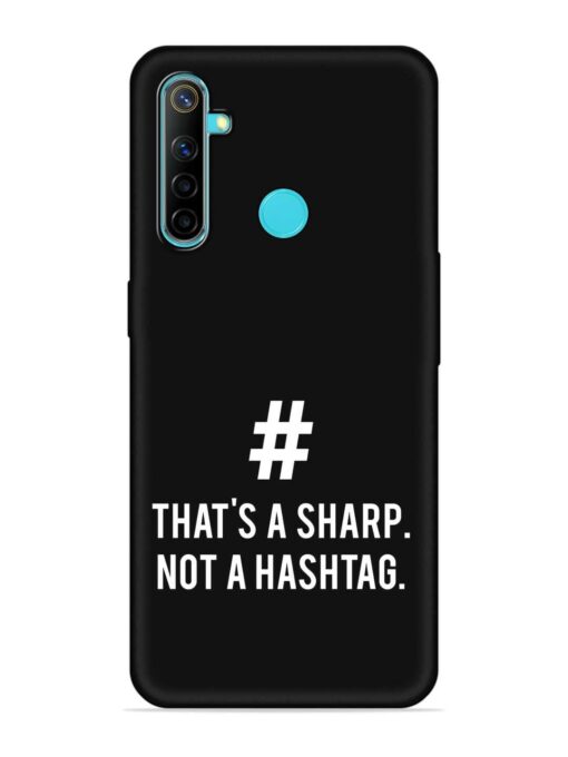 Thats Sharp Not Embossed Soft Silicone Case for Realme Narzo 10 Zapvi