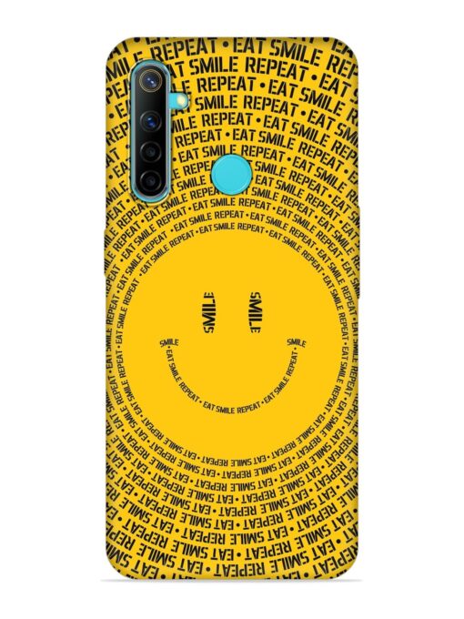 Smiley Embossed Soft Silicone Case for Realme Narzo 10 Zapvi