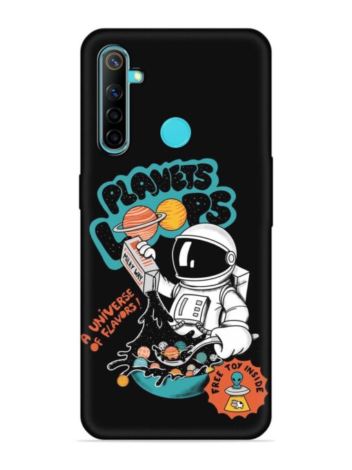 Planets Loop Embossed Soft Silicone Case for Realme Narzo 10 Zapvi