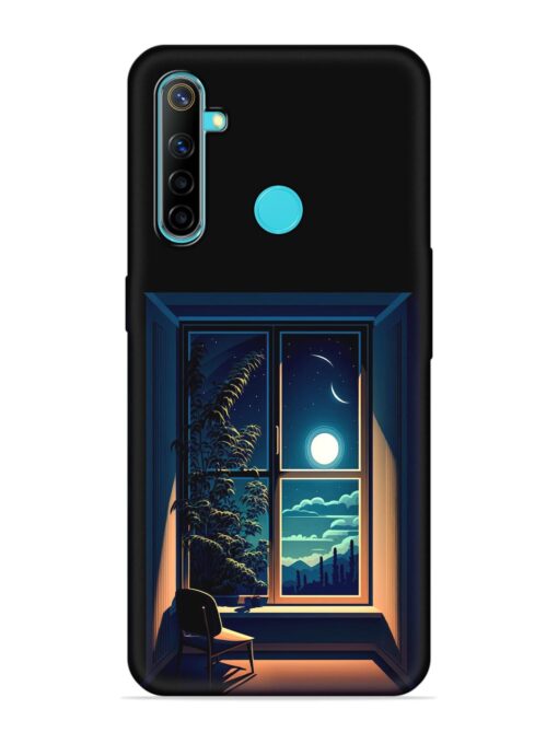 Night View At Window Embossed Soft Silicone Case for Realme Narzo 10 Zapvi