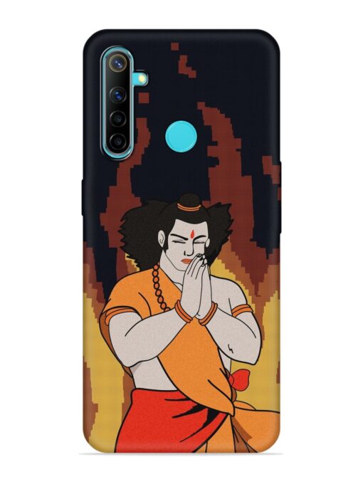 Shree Ram Vector Embossed Soft Silicone Case for Realme Narzo 10 Zapvi