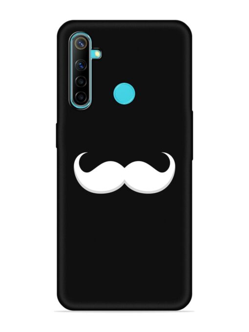 Mustache Vector Embossed Soft Silicone Case for Realme Narzo 10 Zapvi