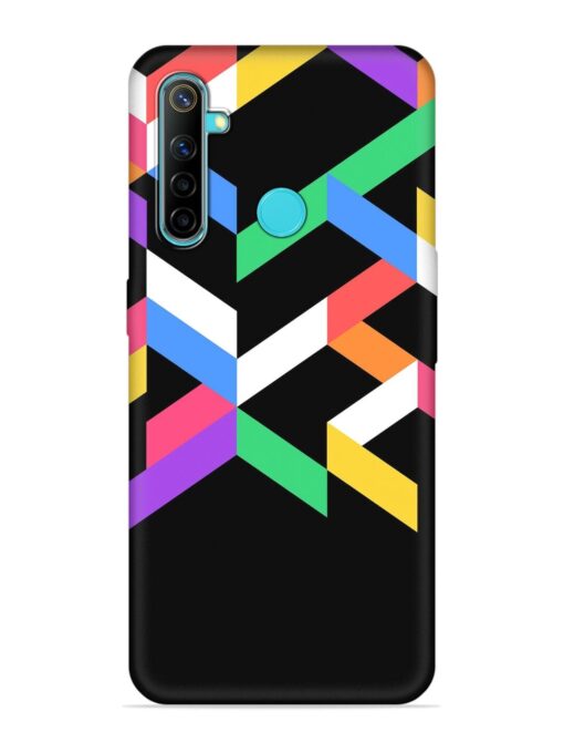 Colorshape Abstarct Embossed Soft Silicone Case for Realme Narzo 10 Zapvi