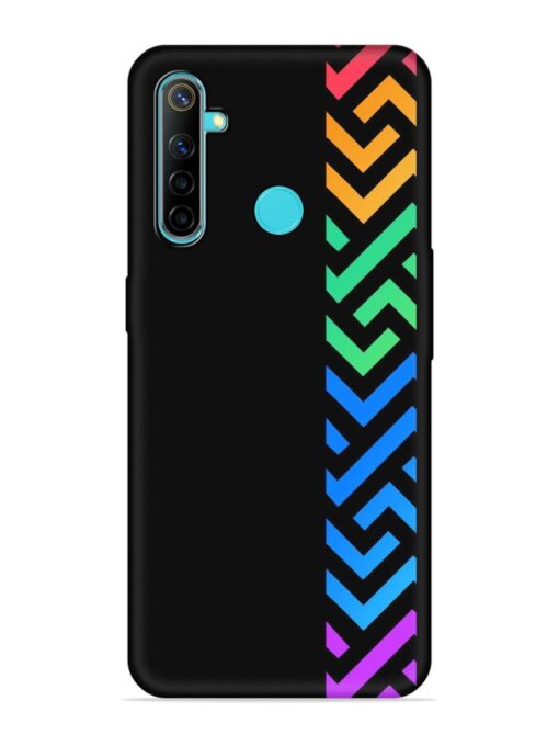 Colorshape Stripes Embossed Soft Silicone Case for Realme Narzo 10 Zapvi