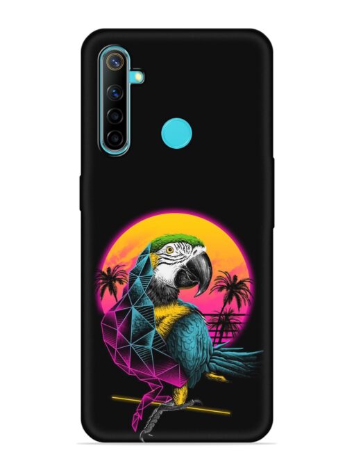 Rad Parrot Embossed Soft Silicone Case for Realme Narzo 10 Zapvi