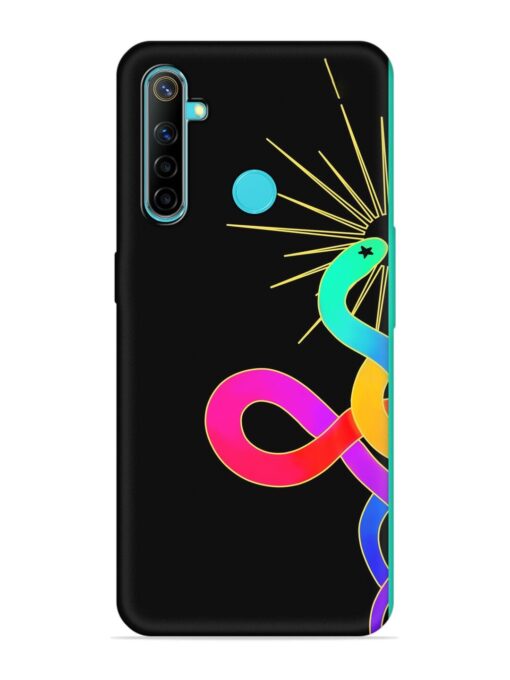 Art Geometric Abstraction Embossed Soft Silicone Case for Realme Narzo 10 Zapvi