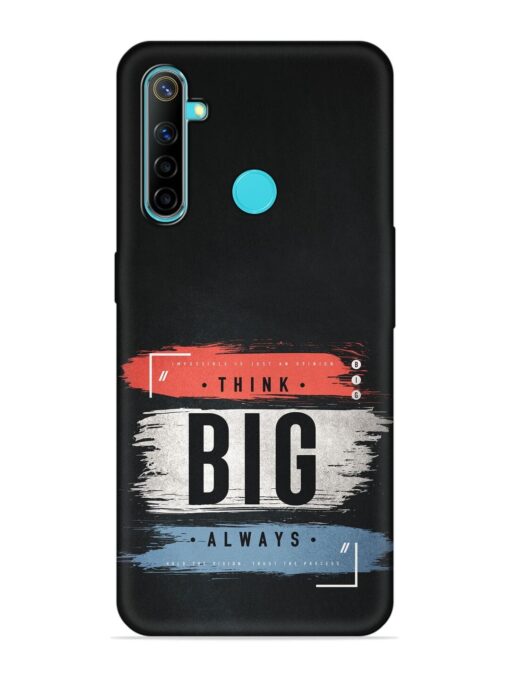 Think Big Always Embossed Soft Silicone Case for Realme Narzo 10 Zapvi