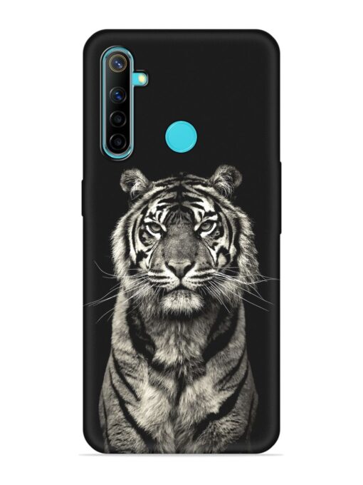 Tiger Art Embossed Soft Silicone Case for Realme Narzo 10 Zapvi