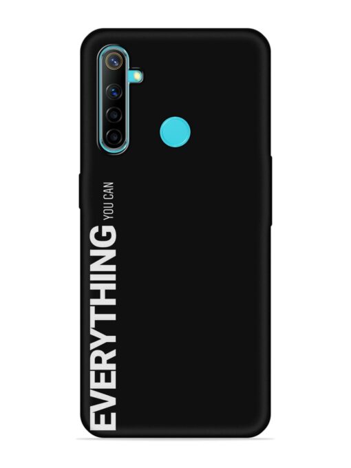 Everything You Can Embossed Soft Silicone Case for Realme Narzo 10 Zapvi