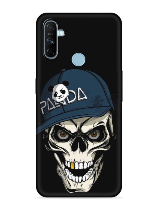 Panda Skull Embossed Soft Silicone Case for Realme Narzo 20A Zapvi