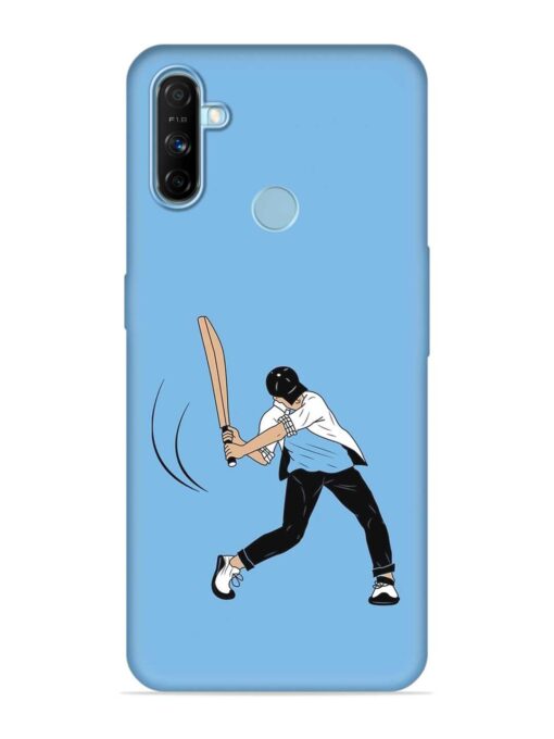 Cricket Gully Boy Embossed Soft Silicone Case for Realme Narzo 20A Zapvi