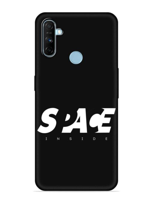 Space Typography Art Embossed Soft Silicone Case for Realme Narzo 20A Zapvi