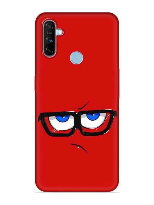 Rad Angry Face Embossed Soft Silicone Case for Realme Narzo 20A Zapvi