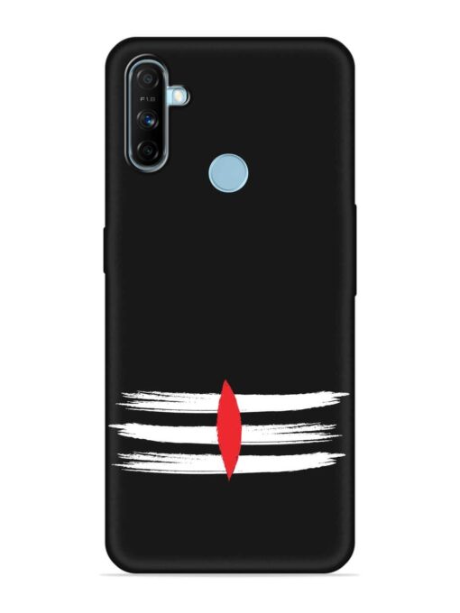 Mahadev Tilak Vector Embossed Soft Silicone Case for Realme Narzo 20A Zapvi