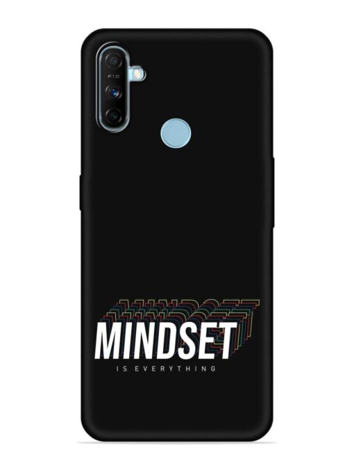 Mindset Everything Slogan Embossed Soft Silicone Case for Realme Narzo 20A Zapvi