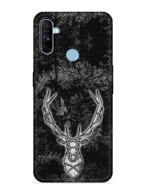 Ancient Deer Embossed Soft Silicone Case for Realme Narzo 20A Zapvi