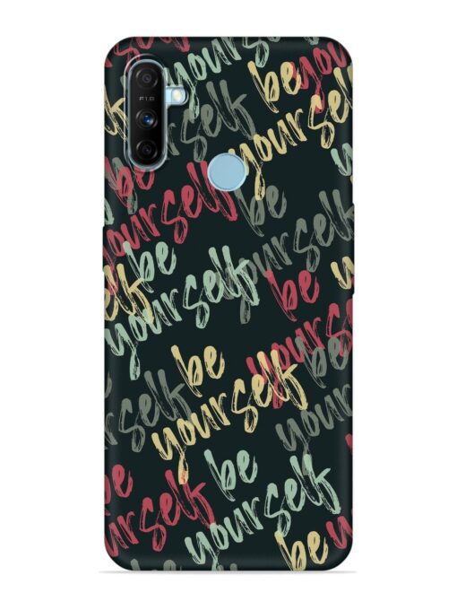 Yourself Seamless Embossed Soft Silicone Case for Realme Narzo 20A Zapvi