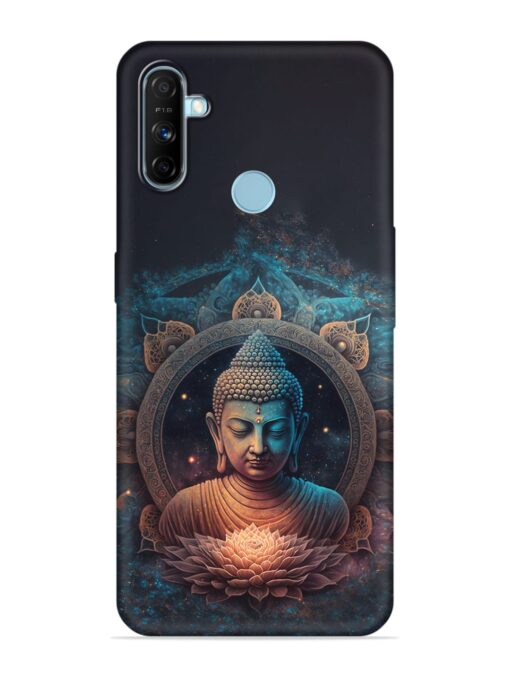 Gautam Buddha Embossed Soft Silicone Case for Realme Narzo 20A Zapvi