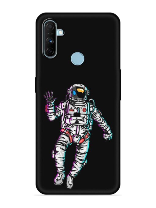 Spaceman Embossed Soft Silicone Case for Realme Narzo 20A Zapvi