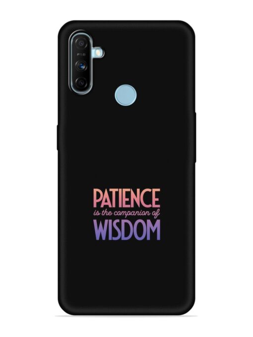 Patience Is The Embossed Soft Silicone Case for Realme Narzo 20A Zapvi