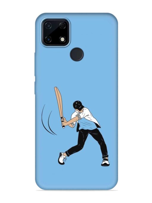 Cricket Gully Boy Embossed Soft Silicone Case for Realme Narzo 30A Zapvi